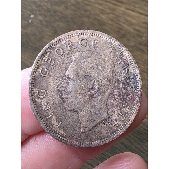 1952 New Zealand One 1 Penny Tui Bird Coin VF+ 13 - Picture 9 of 16